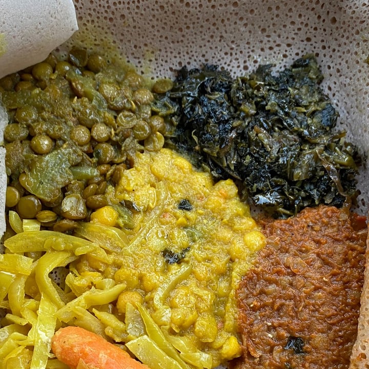 photo of East African Cafe Vegan Platter shared by @marinadd on  07 May 2021 - review