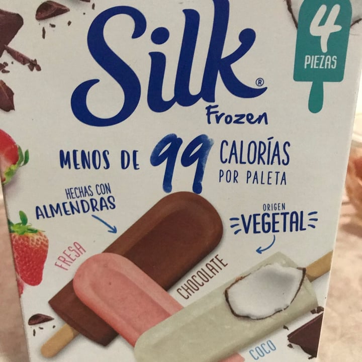 photo of Silk Frozen Paletas 4 Piezas shared by @rousromero on  20 Sep 2020 - review