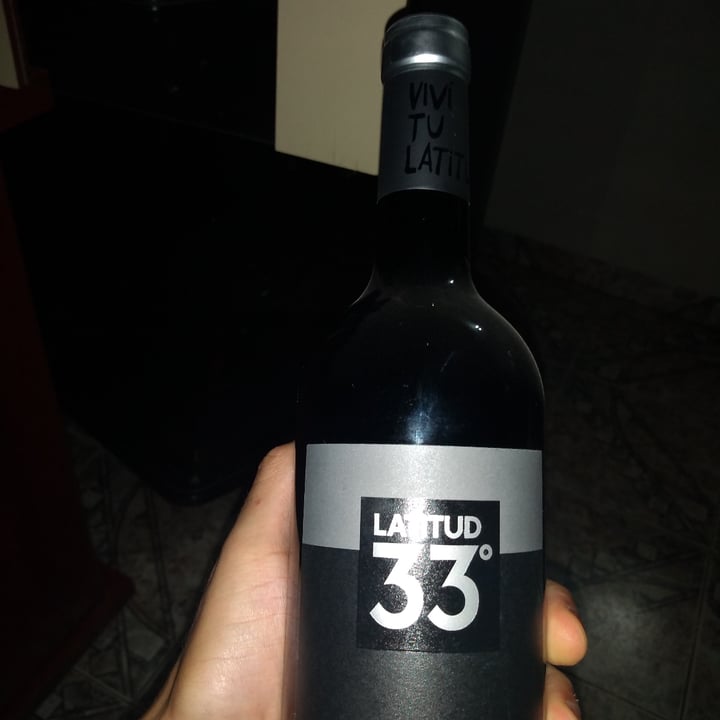 photo of Latitud 33° Vino tinto shared by @rorodriguezpy on  12 Jan 2022 - review