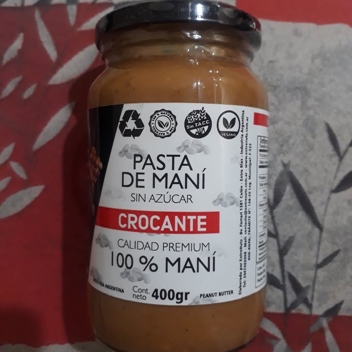 photo of EntreNuts Pasta de Maní Crocante shared by @ramiro090 on  07 Jul 2020 - review