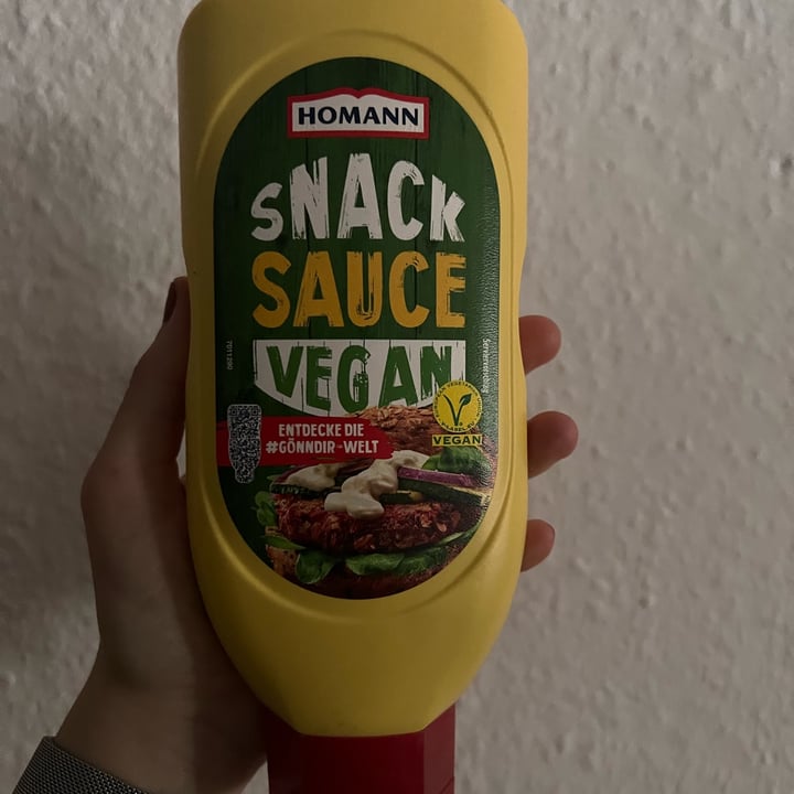 photo of Homann Snack Sauce Vegan shared by @holasoymylk on  28 May 2022 - review