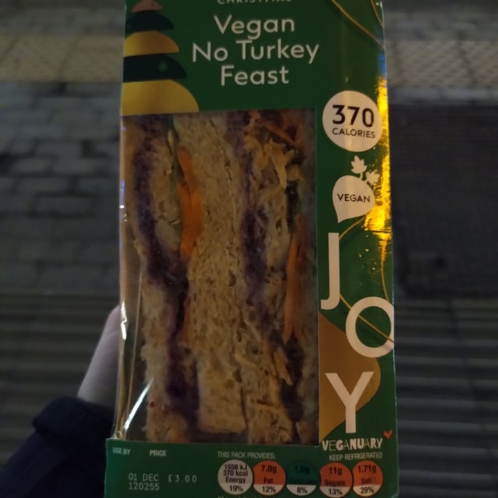 photo of Boots Vegan No Turkey Feast shared by @maffi1810 on  01 Dec 2021 - review