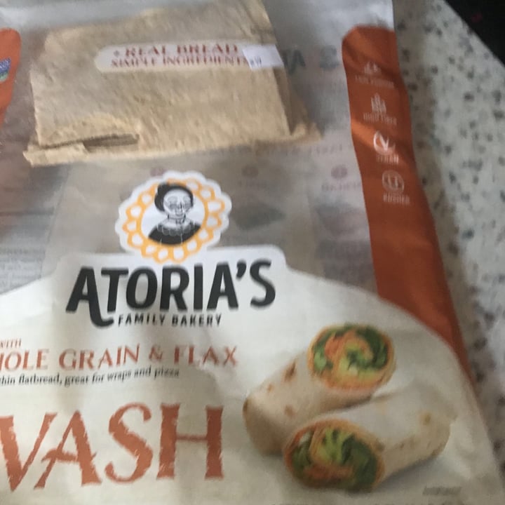 photo of Atoria's Family Bakery Whole Grain & Flax lavash shared by @ferinooshkhosravi on  28 Dec 2020 - review