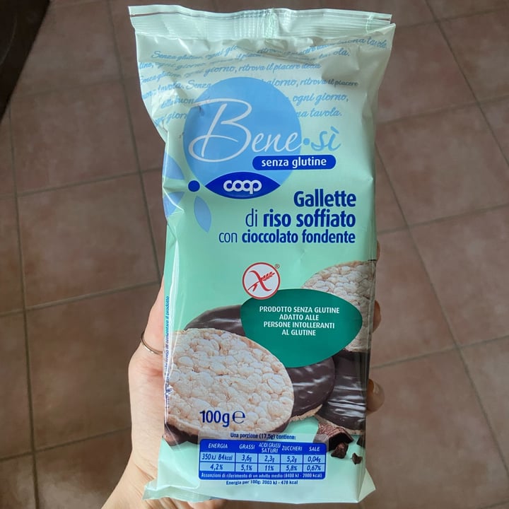 review photo of Bene.Si coop Gallette Ricoperte Di Cioccolato Fondente shared by @-fre- on 10 Nov 2022 - review