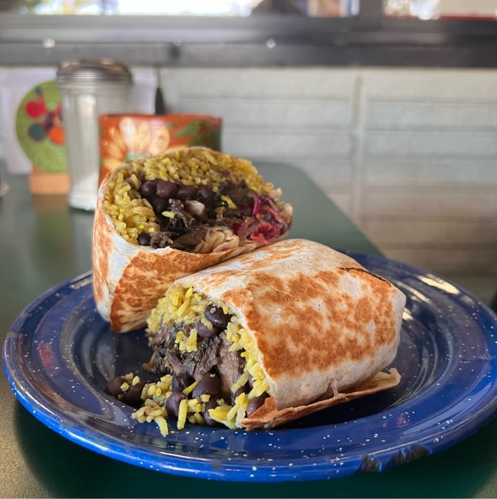 photo of BALAM Mexican Kitchen Shiitake Mushroom Burrito shared by @lesliem2022 on  11 Dec 2022 - review