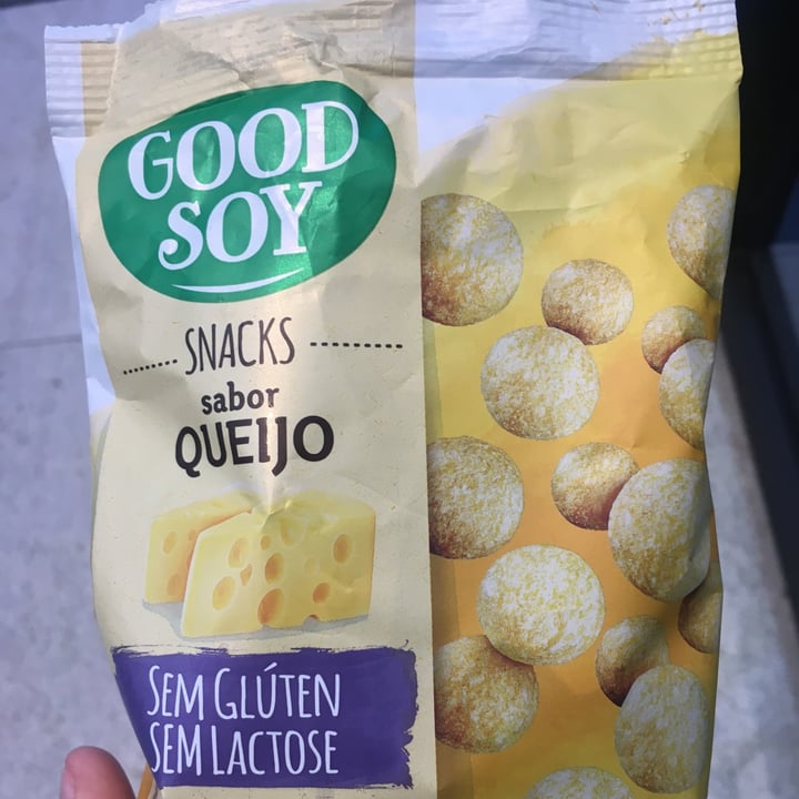 photo of Good Soy Salgadinho De Queijo (Cheese Flavored Rice And Soy Snack) shared by @milenemarcondes on  01 Nov 2022 - review