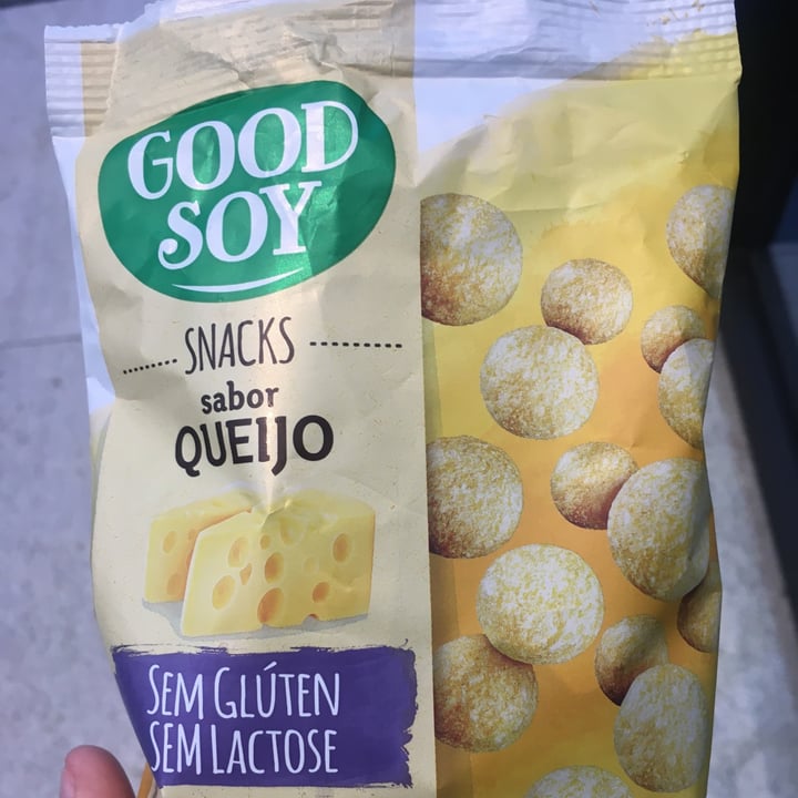 review photo of Good Soy Salgadinho De Queijo (Cheese Flavored Rice And Soy Snack) shared by @milenemarcondes on 01 Nov 2022 - review