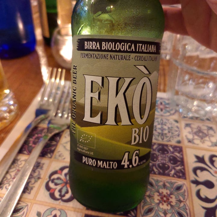 review photo of Birra Morena Birra Ekò bio shared by @pasticcivegani on 15 Aug 2022 - review