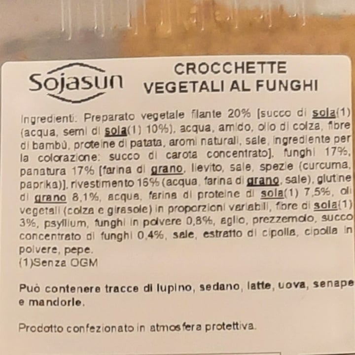 photo of Sojasun Crocchette Ai Funghi shared by @zingara on  29 Sep 2022 - review