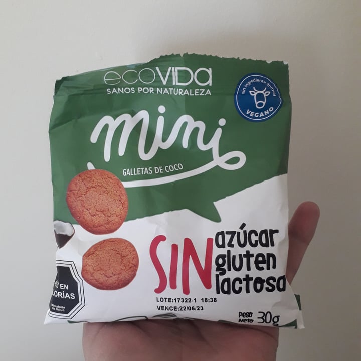 photo of Ecovida Galletas De Coco shared by @carolinalina on  29 Oct 2022 - review