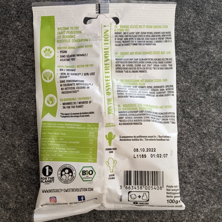 review photo of Not Guilty Hug Me Please Sour Acide shared by @velcrovi on 07 Jul 2022 - review
