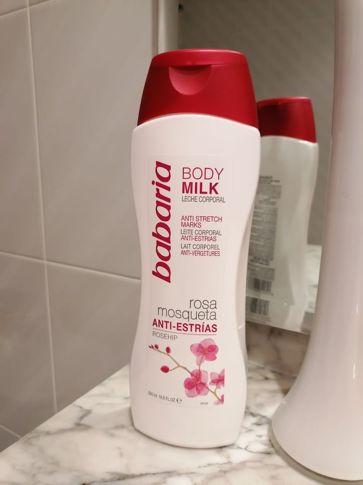 photo of Babaria Bio  Body Milk Rosa Mosqueta shared by @miriamorellana on  26 Jan 2020 - review