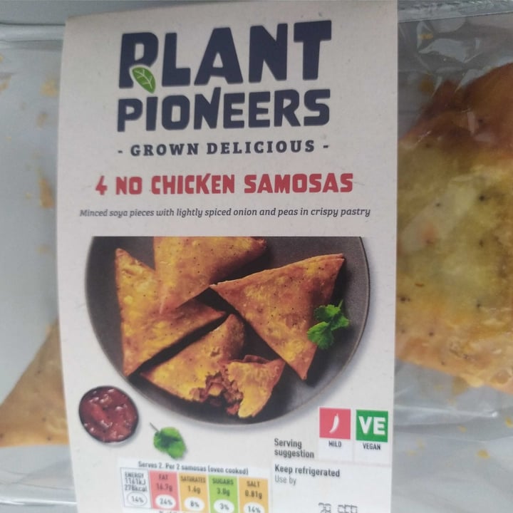 photo of Plant Pioneers No Chicken Samosas shared by @saradc on  22 Sep 2021 - review