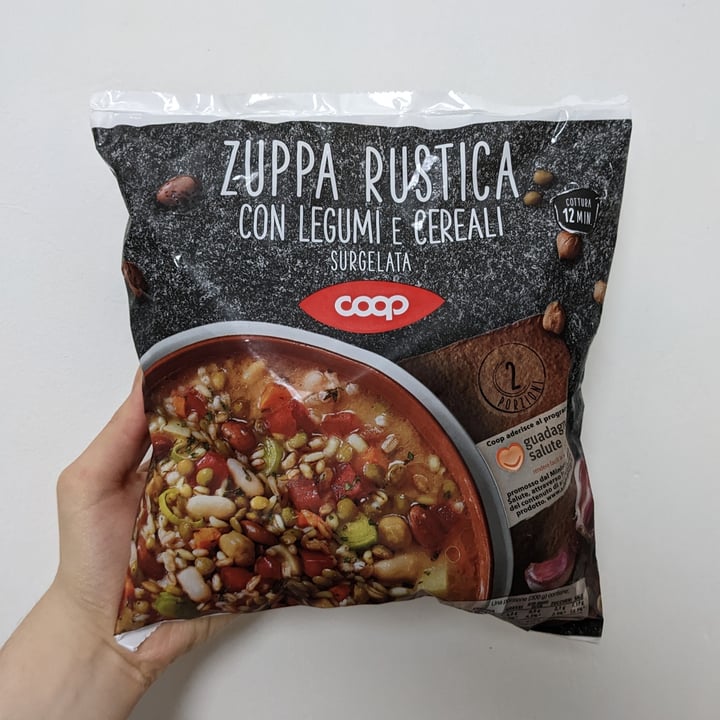 photo of Coop Zuppa rustica con legumi e cereali shared by @amaranth on  18 Sep 2022 - review
