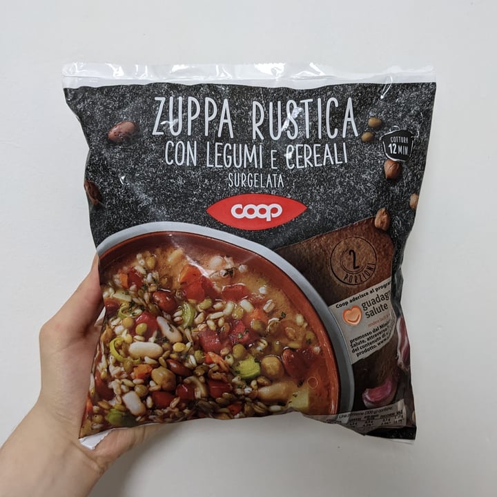 review photo of Coop Zuppa rustica con legumi e cereali shared by @amaranth on 18 Sep 2022 - review