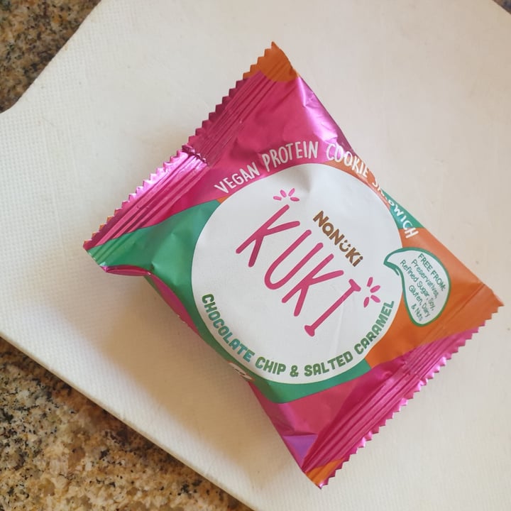 review photo of Nanuki Kuki Chocolate Chips & Salted Caramel shared by @choosingchickpea on 29 Jun 2021 - review