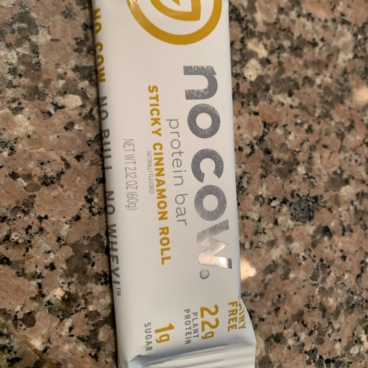 photo of No Cow Sticky Cinnamon Roll Bar shared by @drichi on  10 May 2022 - review