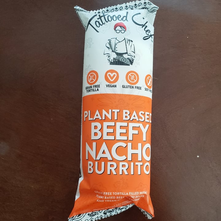 photo of Tattooed Chef beefy nacho burrito shared by @rachelhrieman on  16 Jun 2022 - review