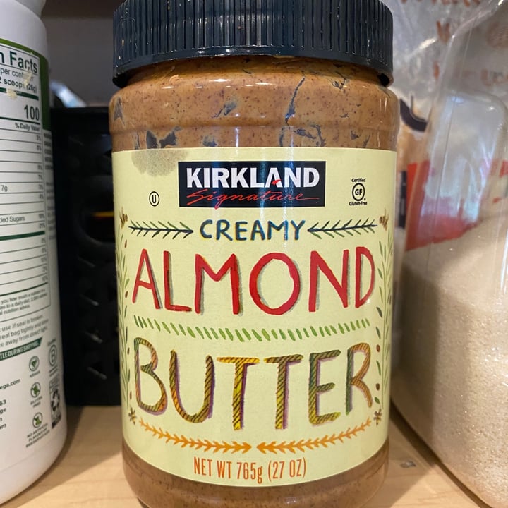 photo of Kirkland Signature Creamy Almond Butter shared by @isabellaferri on  13 Mar 2022 - review