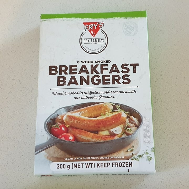 photo of Fry's Family Food Breakfast Bangers shared by @compassionate1candy on  18 Feb 2021 - review