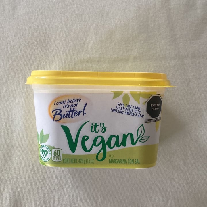 photo of I Can't Believe It's Not Butter! I Cant Believe Its Not Butter! It’s Vegan (45% Vegetable Oil Spread) shared by @purumpum on  08 Feb 2022 - review