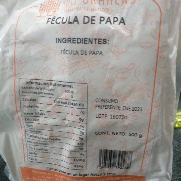 review photo of Mi Granero Fécula De Papa shared by @brujaa69 on 30 Jun 2021 - review