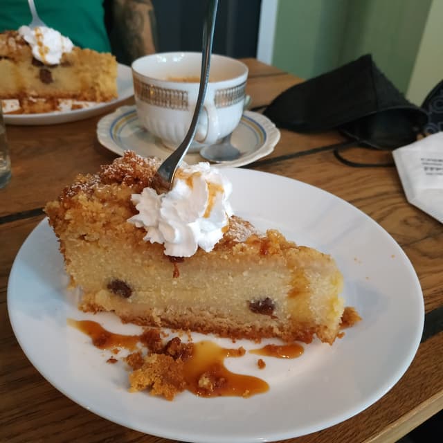 「Käse streusel Kuchen」の料理の写真