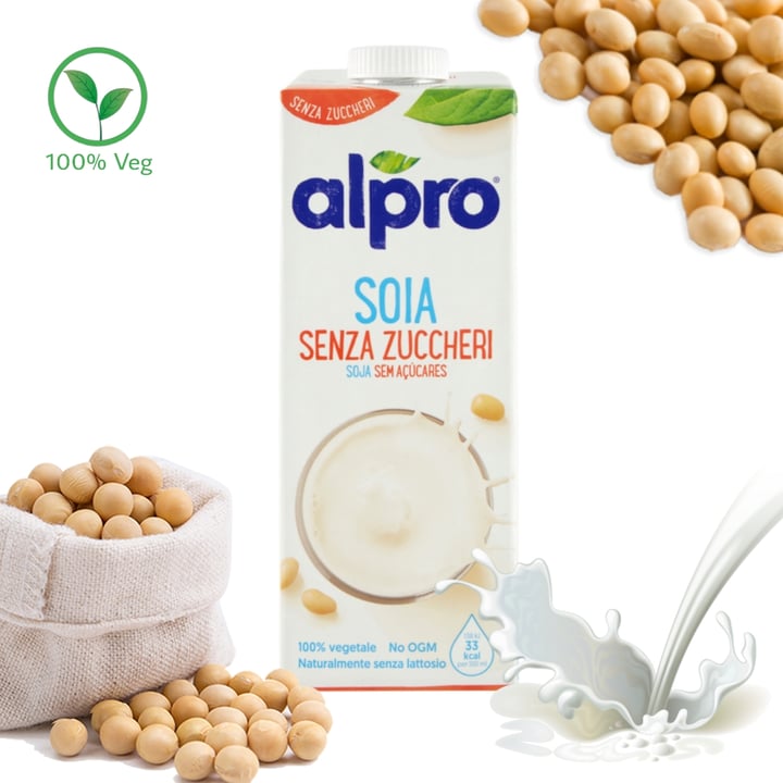 photo of Alpro Bevanda Di Soia Senza Zuccheri shared by @animal1234 on  11 Jul 2022 - review