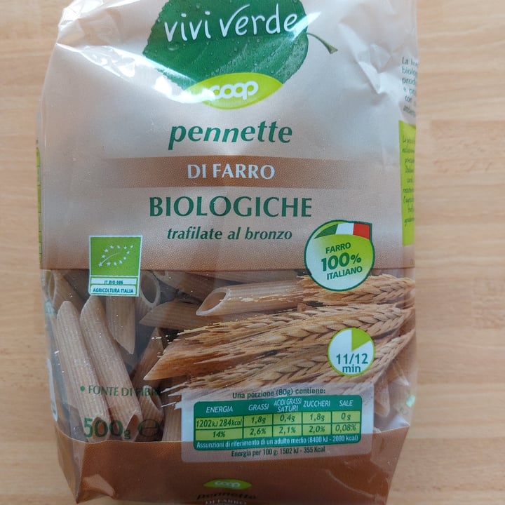review photo of Vivi Verde Coop Pennette di farro shared by @cinci95 on 13 Mar 2022 - review