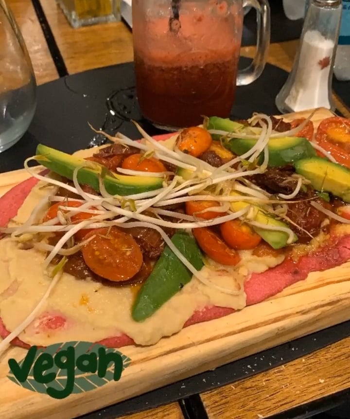 review photo of Aló Tienda & Cafe Pizza Integral Vegana shared by @camiacostag on 01 Apr 2020 - review