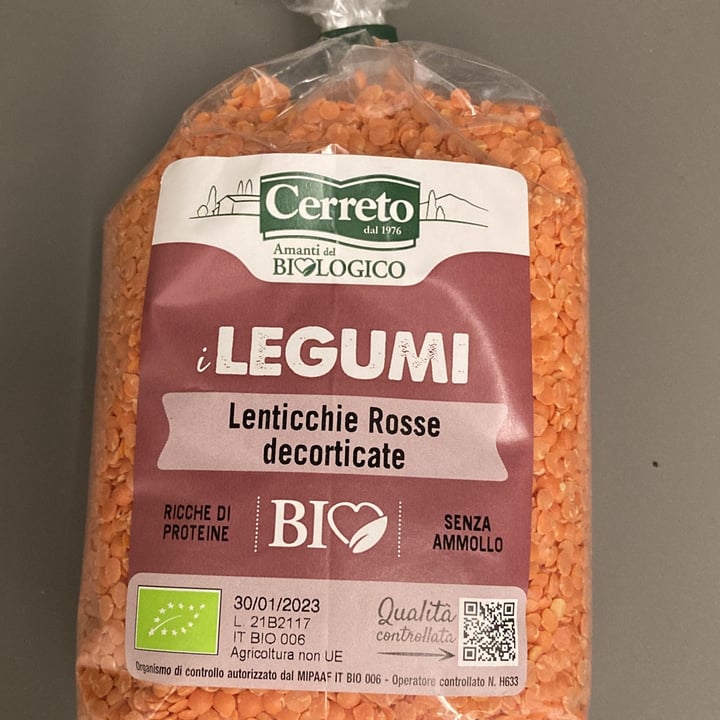 photo of Cerreto Lenticchie rosse decorticate shared by @flaviagarbuglia on  27 Nov 2021 - review