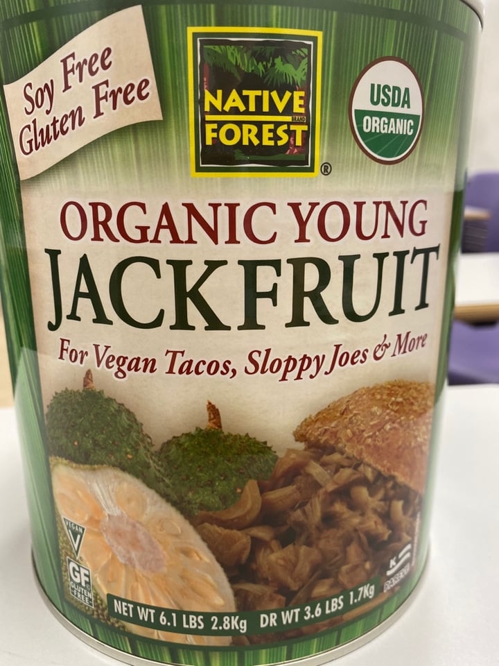 photo of Native Forest Young Organic Jackfruit shared by @xine on  17 Jan 2020 - review