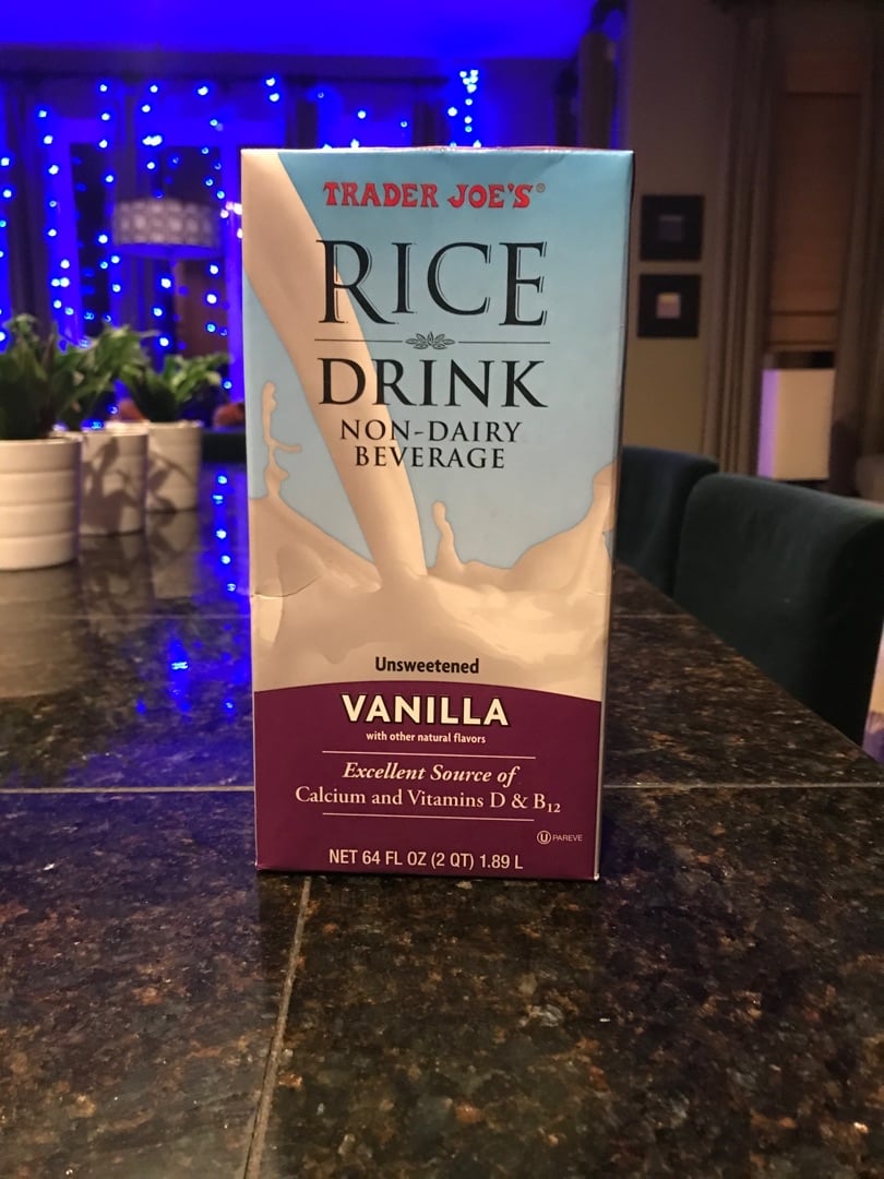 Trader Joe's Vanilla Rice Drink Reviews abillion