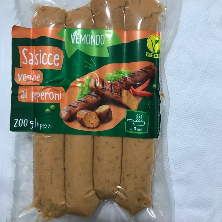 review photo of Vemondo Salsicce Vegane ai peperoni shared by @maravegrun on 30 Sep 2022 - review