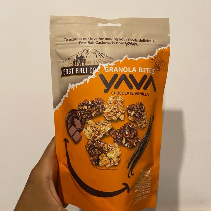 photo of Yava Chocolate Vanilla Granola Bites shared by @sebalex on  04 Oct 2022 - review