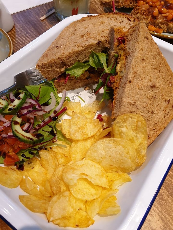 photo of Drift-In York Falafel Sandwich shared by @veganvicki on  06 Jan 2020 - review