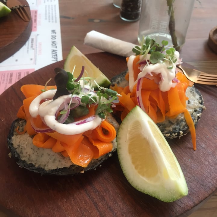 review photo of The Conscious Kitchen Vegan Salmon, Cream Cheese shared by @melanie1512 on 11 Jan 2022 - review