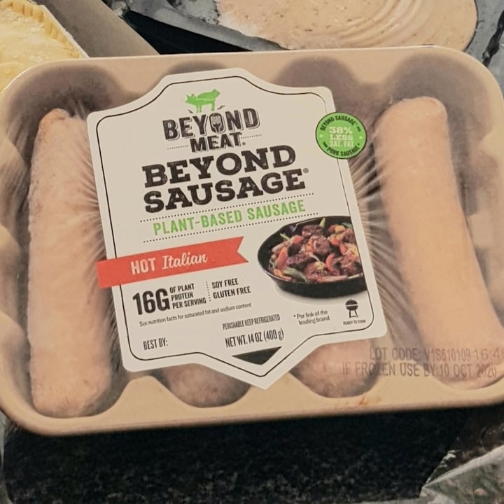photo of Beyond Meat Beyond Sausage Hot Italian shared by @isha26 on  05 Jun 2020 - review
