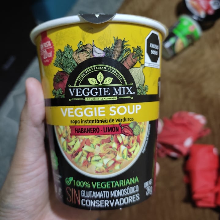 photo of Veggie mix Veggie Soup Habanero Limon shared by @lishgrinn on  13 Nov 2021 - review