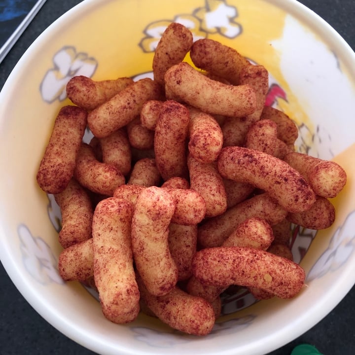 photo of Spookies Chilli Tomato Flavoured Maize Puff shared by @southernveganupnorth on  28 Dec 2019 - review