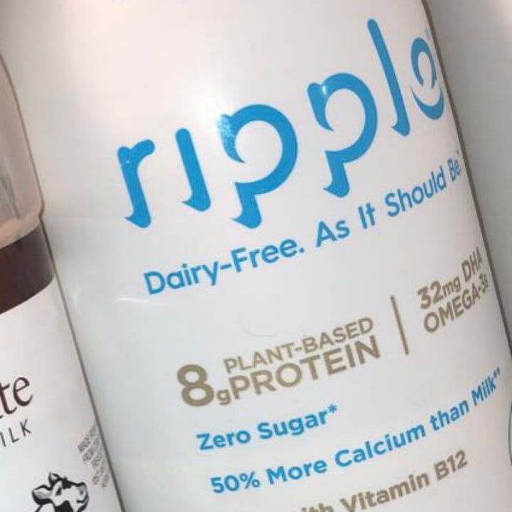 photo of Ripple Foods DISCONTINUED Barista Style Plant-Based Milk Original shared by @bailey1128 on  23 Mar 2022 - review