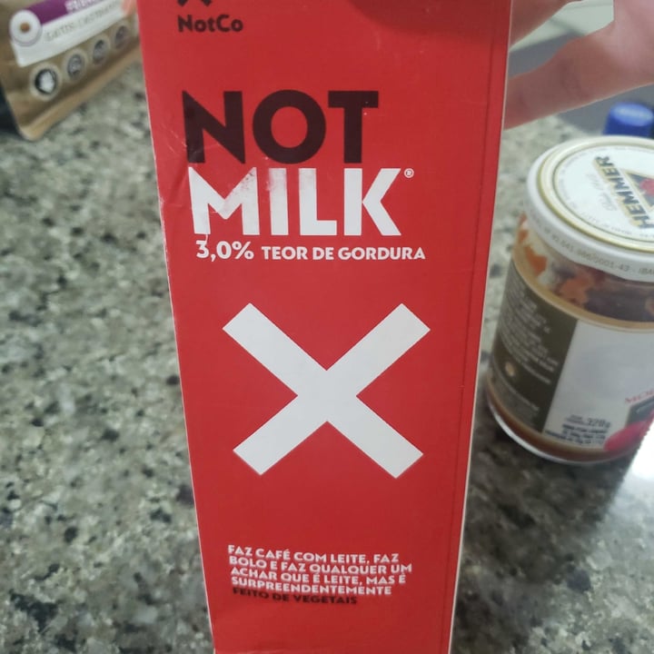 photo of NotCo Not Milk 3% Teor de Gordura shared by @chandra66 on  12 Mar 2022 - review