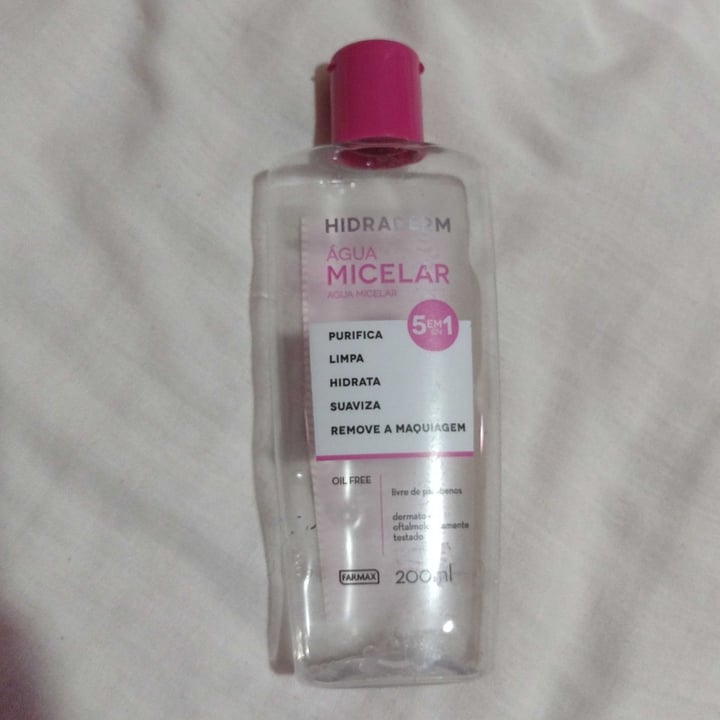 photo of Hidraderm água micelar shared by @andreiagomesdasilva on  02 May 2022 - review
