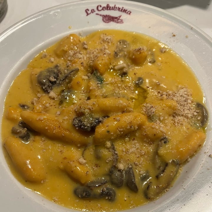 photo of La Colubrina Gnocchi Di Zucca Con Crema Al Cocco E Funghi Shitake shared by @fede99 on  21 Apr 2022 - review