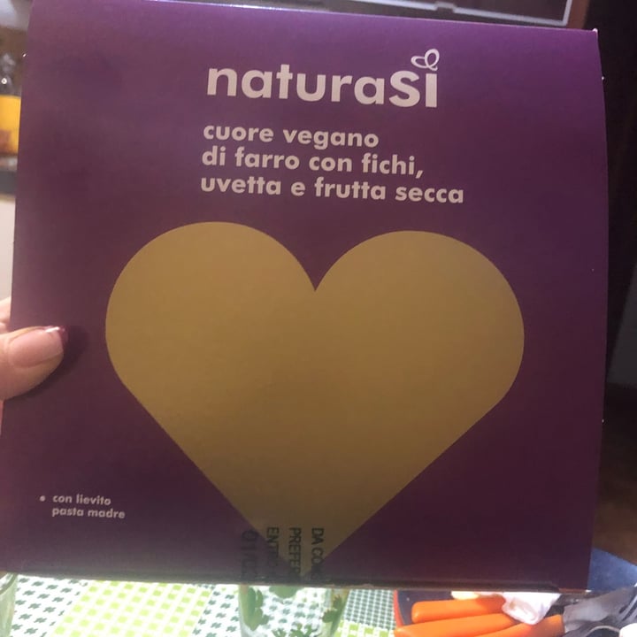 photo of Natura Sì Cuore vegano di Farro con fichi, uvetta e frutta secca shared by @marta81 on  07 Dec 2021 - review
