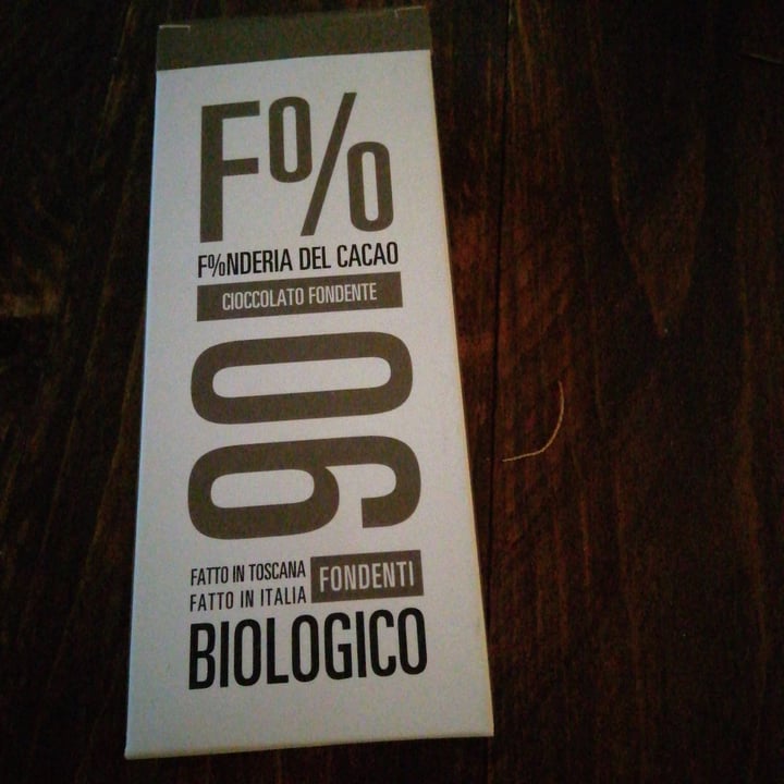 photo of F% Fonderia Del Cacao Cioccolato fondente 90% shared by @arisere on  26 Jan 2022 - review