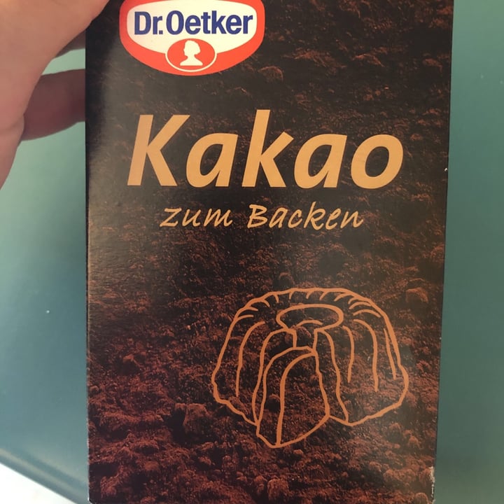 photo of Dr. Oetker Backkakao shared by @finnkoehlr on  30 Apr 2020 - review