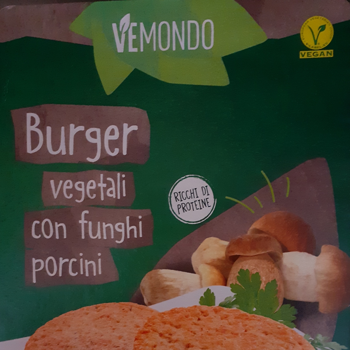Burger Vegetali Con Funghi Porcini from Lidl - Vegan Product Reviews ...