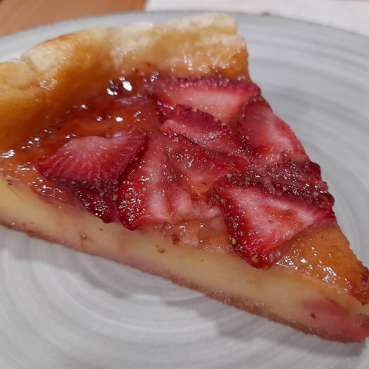 photo of Restaurante La Vanetta Tarta de queso y fresas shared by @abigail2020 on  28 Jul 2021 - review