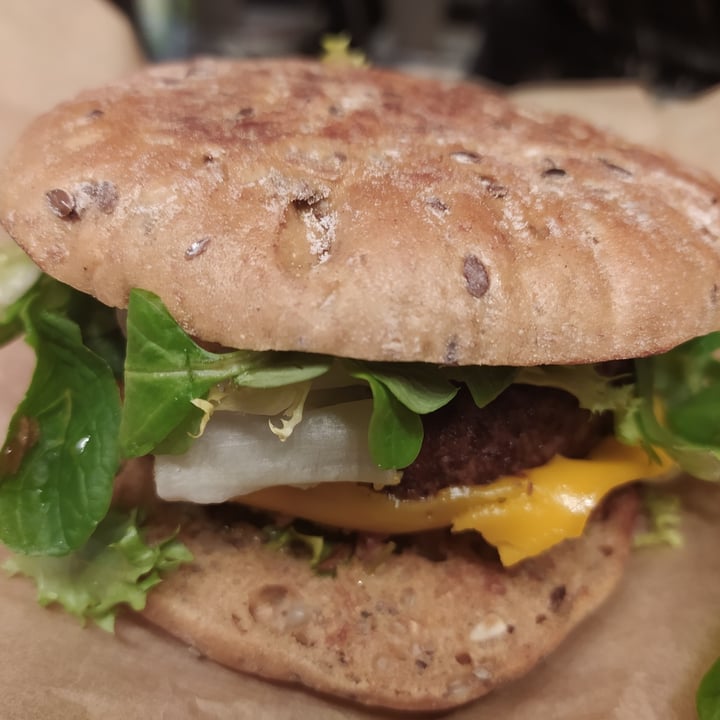 photo of Super Vegan Heura burger shared by @teysis on  24 Jul 2021 - review